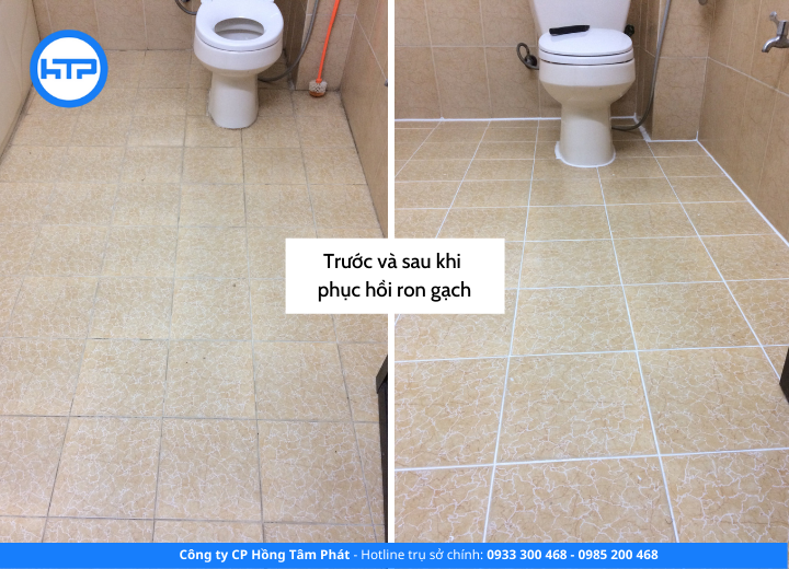 chống thấm ron sàn toilet